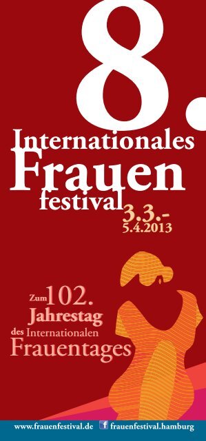 pfd-Datei downloaden - 8. Internationales Frauenfestival 2013 in ...