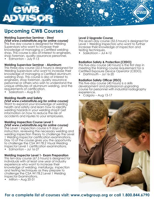 June/July 2012- Issue #6 - CWB Group