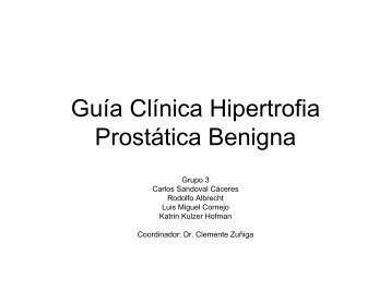 Guía Clínica Hipertrofia Prostática Benigna