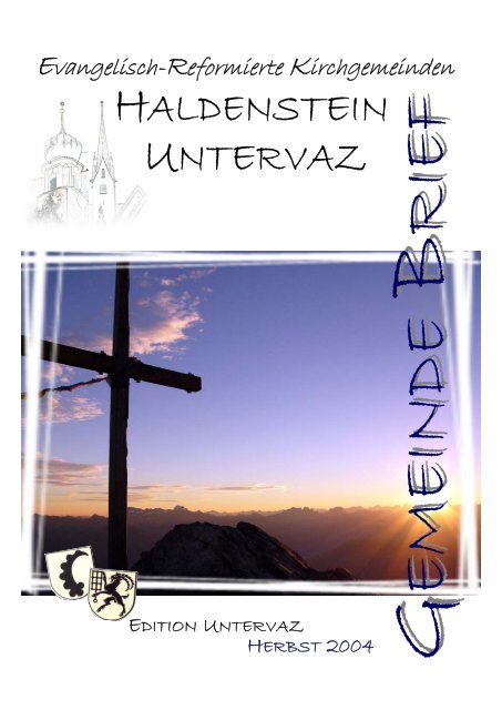 GB Uv 2004 - Reformierte Kirchgemeinde Untervaz