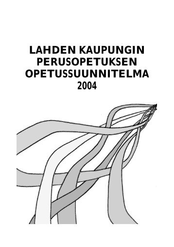 Perusopetuksen opetussuunnitelma - Lahti