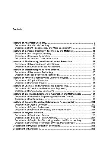 rok 2012 - Fakulta chemickej a potravinÃ¡rskej technolÃ³gie ...