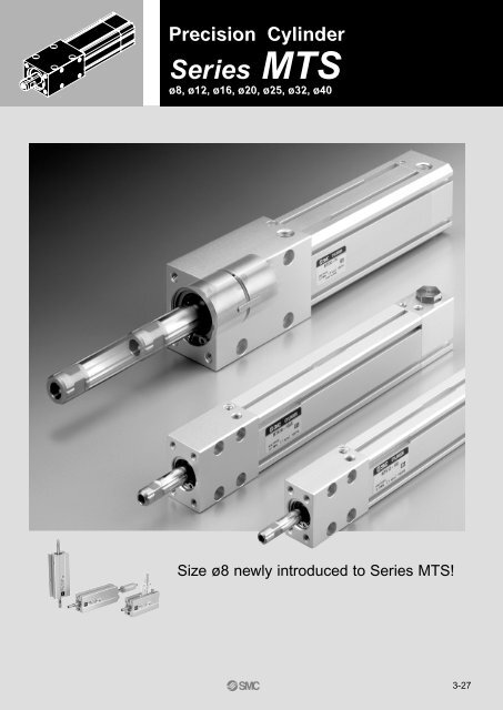 Precision Cylinder Series MTS - SMC