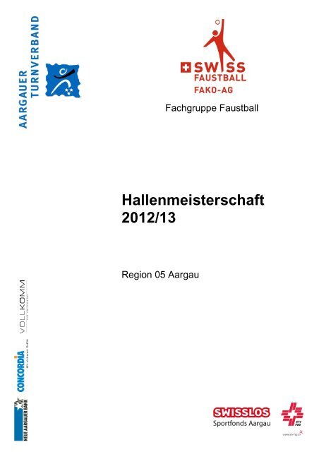 Hallenmeisterschaft 2012/13 - Aargauer Turnverband