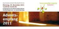 Advents- empfang 2011 - Diakonie Neuendettelsau