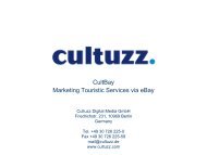 CultBay Marketing Touristic Services via eBay - Cultuzz Digital ...