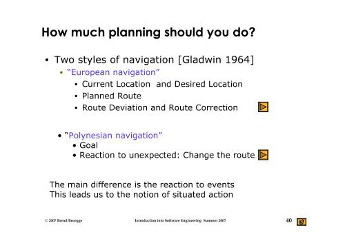 Software Project Management Part 1: Organization - Chair for ...