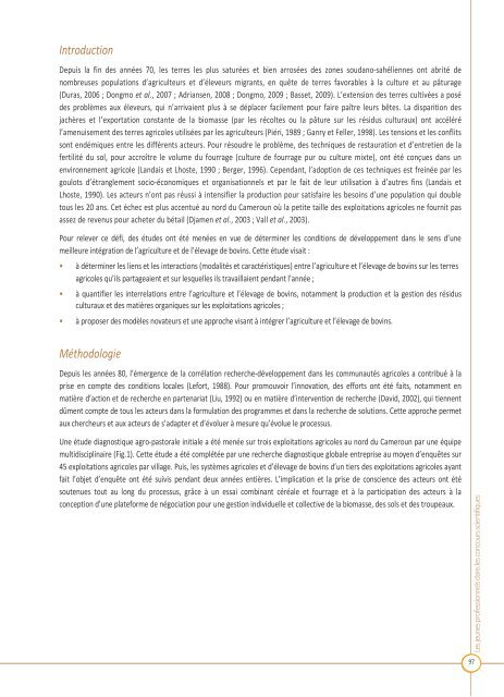 Innovations agricoles au service du dÃ©veloppement durable