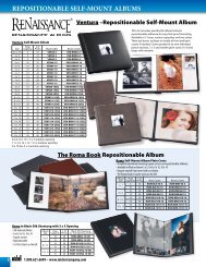 REPOSITIONABLE SELF-MOUNT ALBUMS - Michel Company