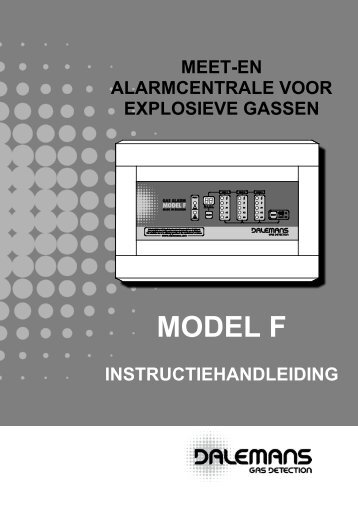 Central Model F - Dalemans Gas Detection