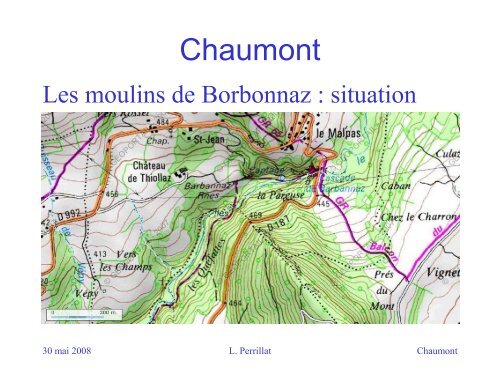 Chaumont et la famille de Thiollaz