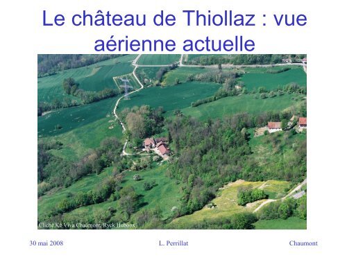 Chaumont et la famille de Thiollaz