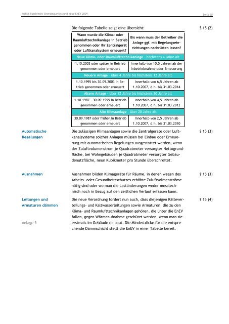 neue Energieeinsparverordnung für Gebäude - ENEV-Online.de