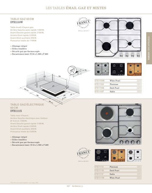 Catalogue 2012-2013 - De Dietrich