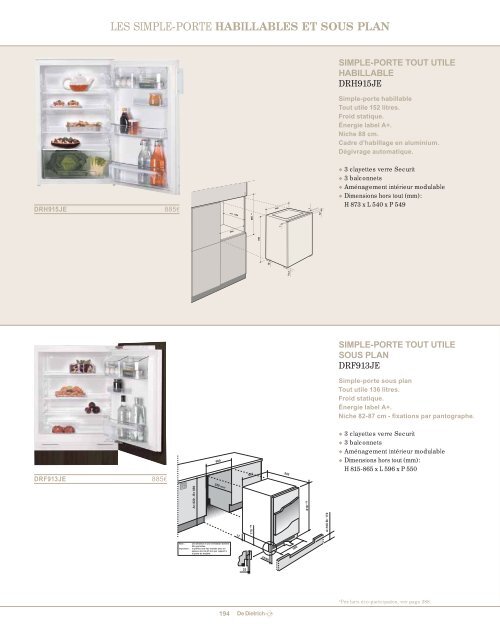 Catalogue 2012-2013 - De Dietrich