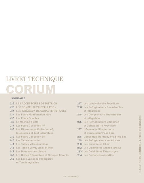 Catalogue 2012-2013 - De Dietrich