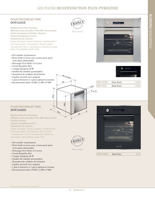 Catalogue 2012-2013 - De Dietrich