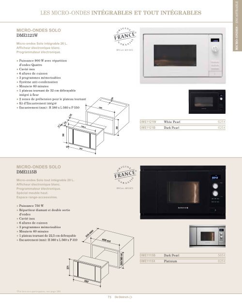 Catalogue 2012-2013 - De Dietrich