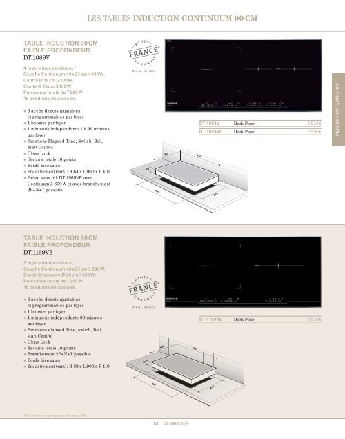 Catalogue 2012-2013 - De Dietrich