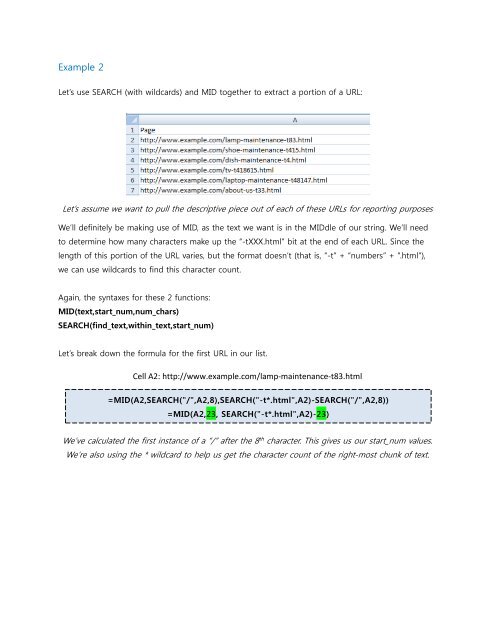 Microsoft Excel for SEOs - Distilled