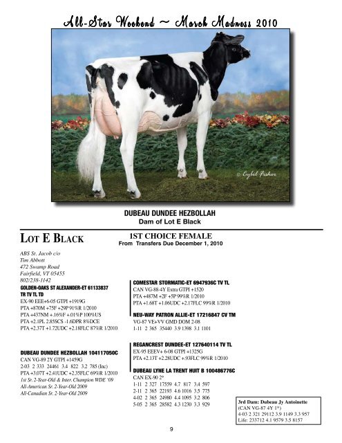 Full Catalog as PDF - Holstein World Online