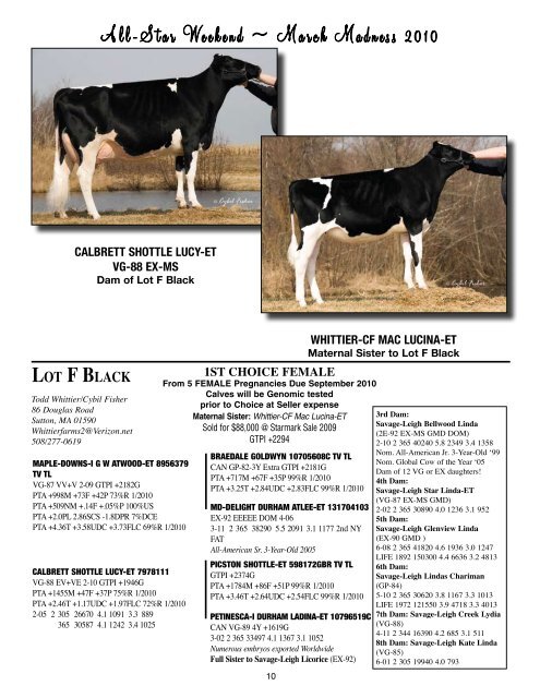 Full Catalog as PDF - Holstein World Online