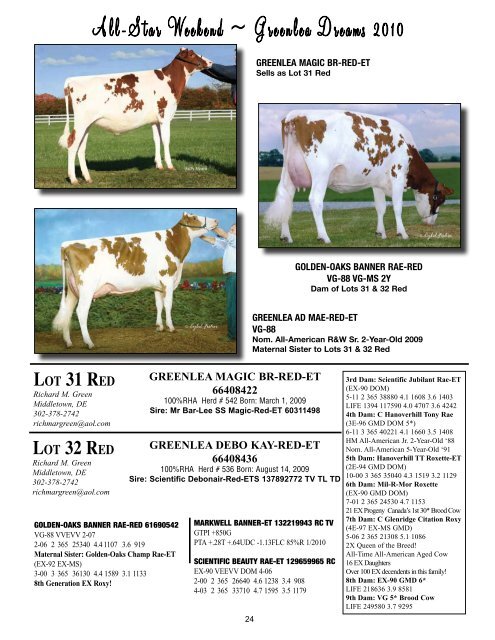 Full Catalog as PDF - Holstein World Online