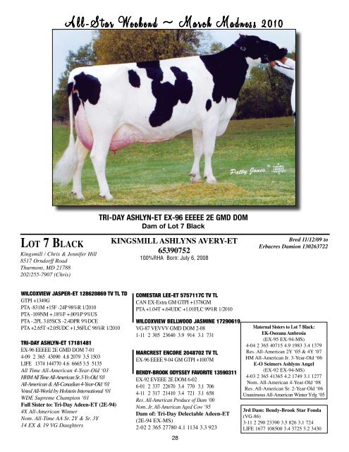 Full Catalog as PDF - Holstein World Online