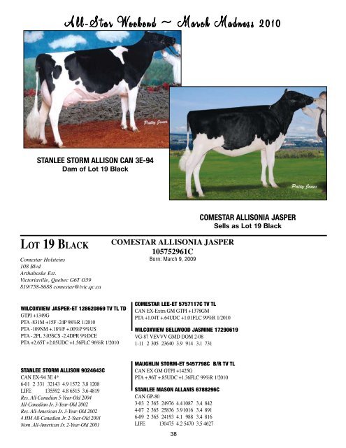 Full Catalog as PDF - Holstein World Online