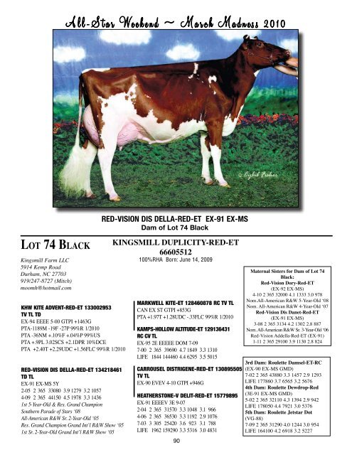 Full Catalog as PDF - Holstein World Online