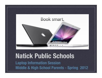 Slides - Natick Public Schools