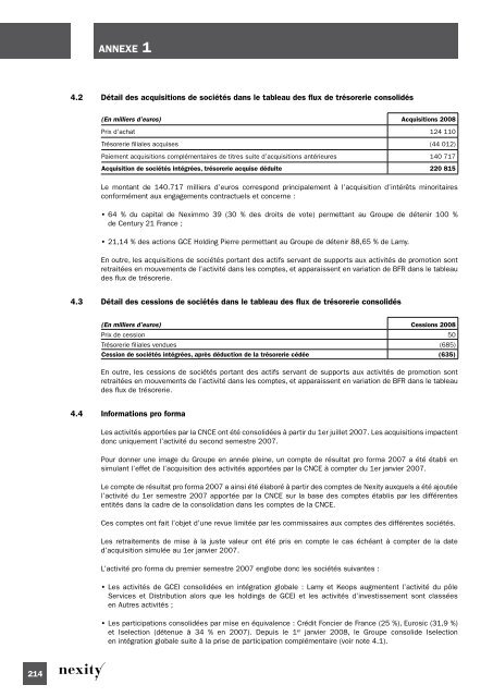 investissements - Paper Audit & Conseil