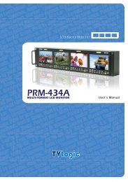 PRM-434A Manual - TVLogic