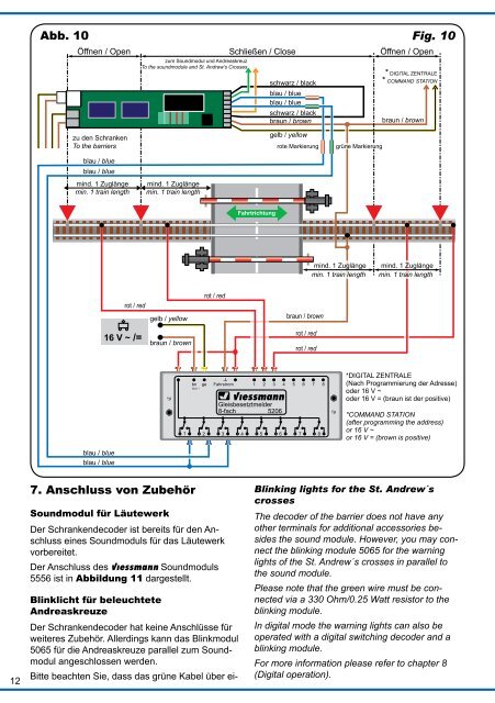 Anleitung - Viessmann Modellspielwaren GmbH