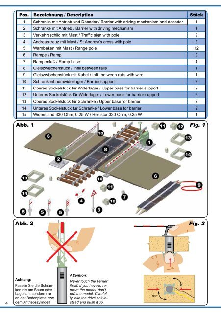 Anleitung - Viessmann Modellspielwaren GmbH