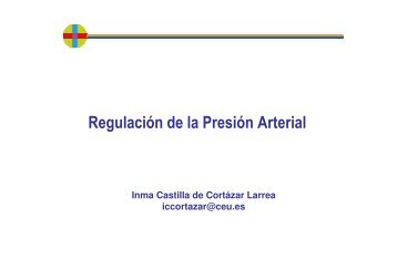 RegulaciÃ³n de la PresiÃ³n Arterial - VeoApuntes.com