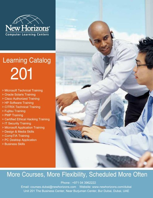 Learning Catalog 201 - New Horizons
