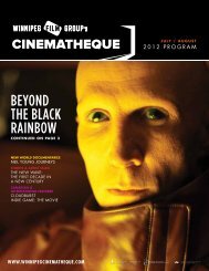 BEYOND THE BLACK RAINBOW - Winnipeg Film Group