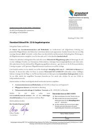 Infobrief Altenheime MÃƒÂ¤rz 2012 - Standard Systeme
