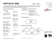 critchley 9000 - SM Elektronik