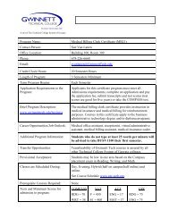 Registered Nursing Associate Degree Nu13 Gwinnett Technical