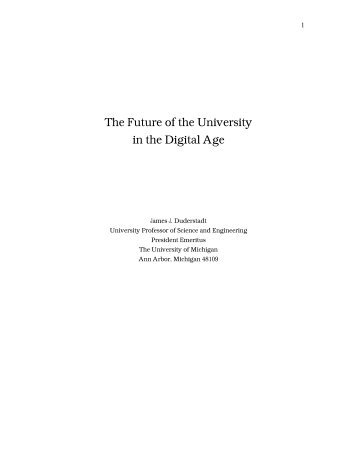 View as PDF - Millennium Project - University of Michigan