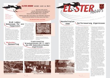 Elster News Nr. 12 - SPD-Gemeindeverband Algermissen