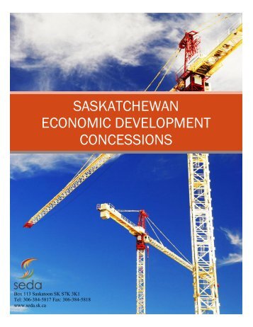 saskatchewan economic development concessions - SEDA ...