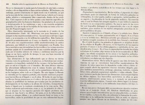 Estudios sobre la esquistosomiasis de Manson en Puerto Rico