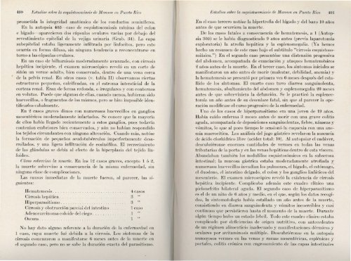 Estudios sobre la esquistosomiasis de Manson en Puerto Rico