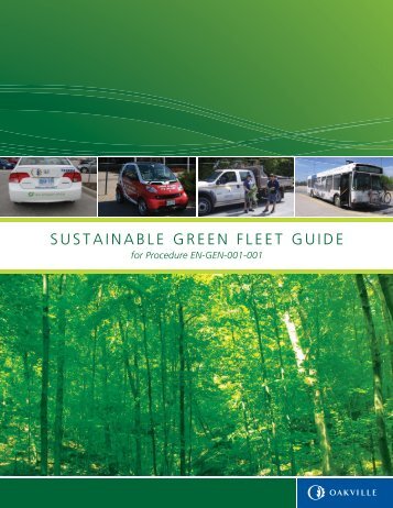 Green fleet guide - Oakville