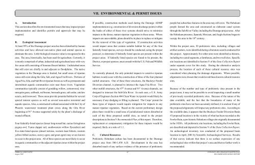 RDR 3 Report - Flood Control District of Maricopa County