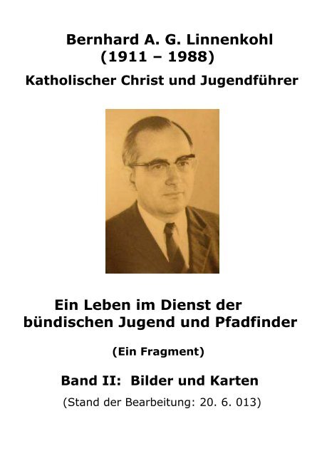 Bernhard Linnenkohl, Biografie, Band II.pdf - Portal der BÃ¼ndischen ...