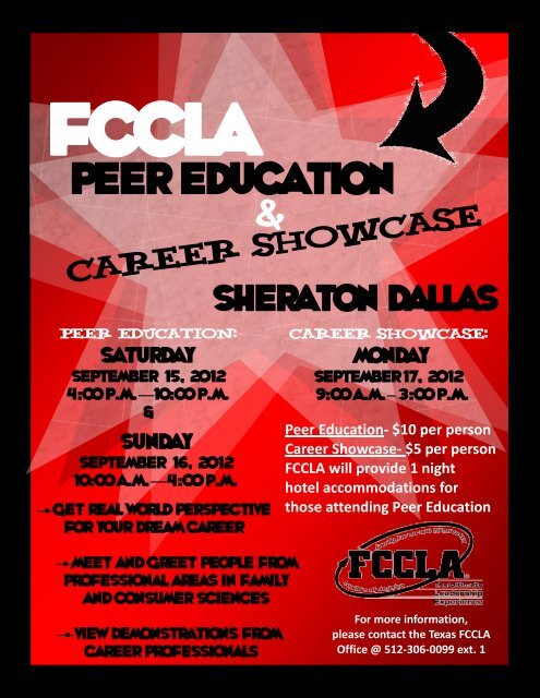 Peer Education - Texas FCCLA